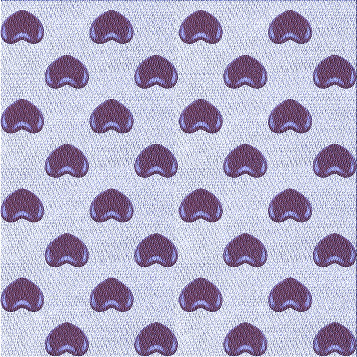 Round Machine Washable Transitional Lavender Blue Rug, wshpat669blu