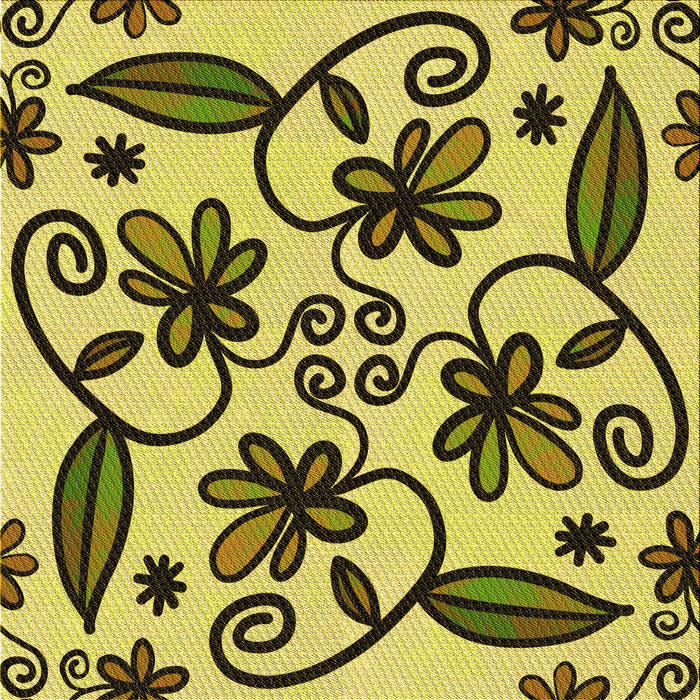 Round Machine Washable Transitional Dark Bronze Brown Rug, wshpat67yw