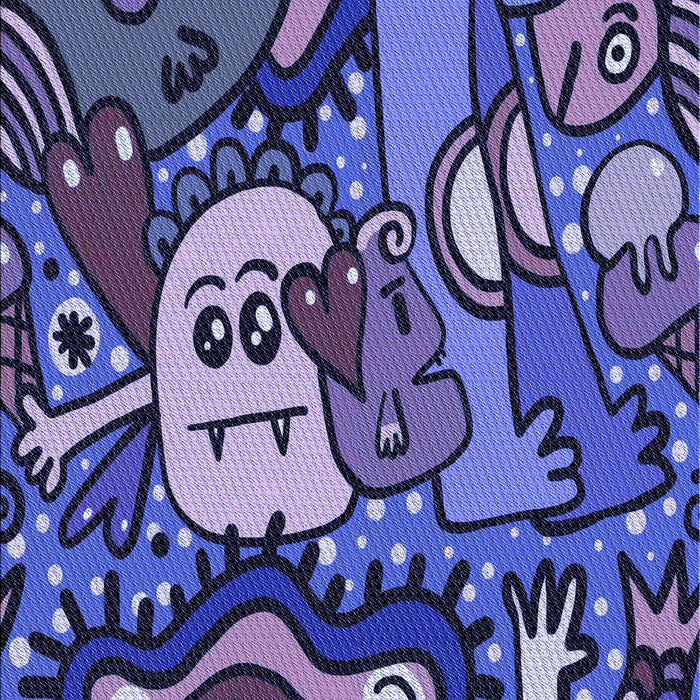 Machine Washable Transitional Blue Rug, wshpat670blu