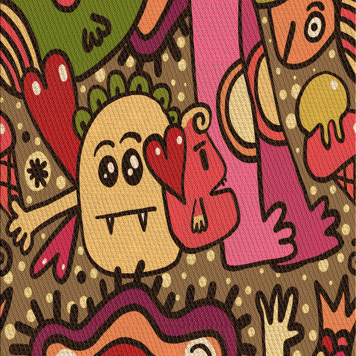 Machine Washable Transitional Saffron Red Rug, wshpat670org