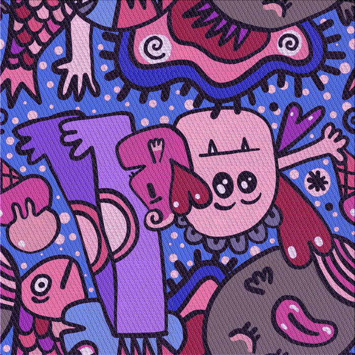 Round Machine Washable Transitional Medium Purple Rug, wshpat670pur