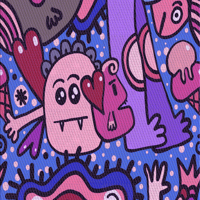 Machine Washable Transitional Medium Purple Rug, wshpat670pur