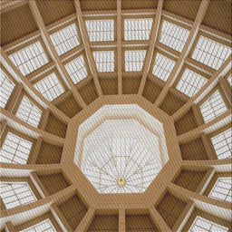 Sideview of Machine Washable Transitional Saddle Brown Rug, wshpat671