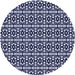 Square Machine Washable Transitional Night Blue Rug in a Living Room, wshpat672blu