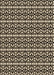 Machine Washable Transitional Midnight Gray Rug, wshpat672brn