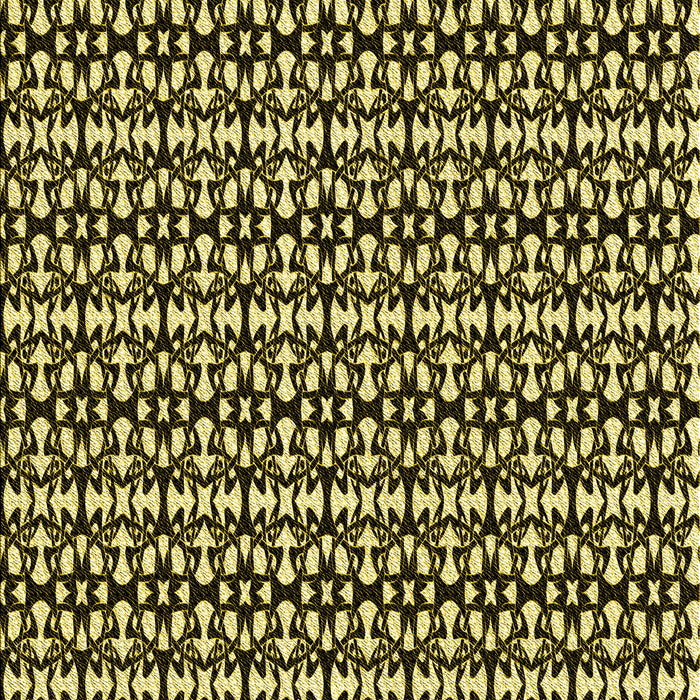 Patterned Midnight Gray Rug, pat672yw