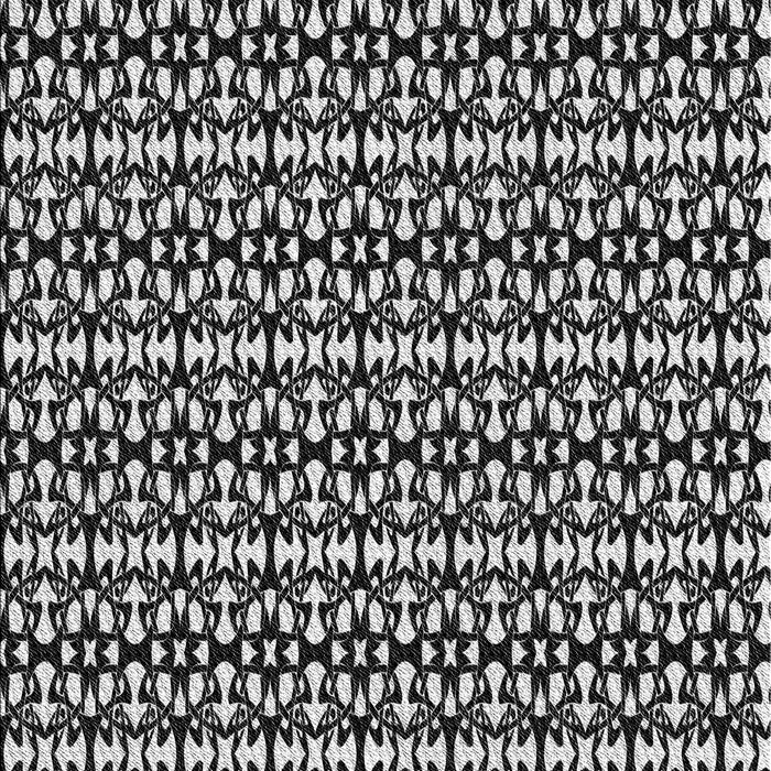 Patterned Mid Gray Novelty Rug, pat672