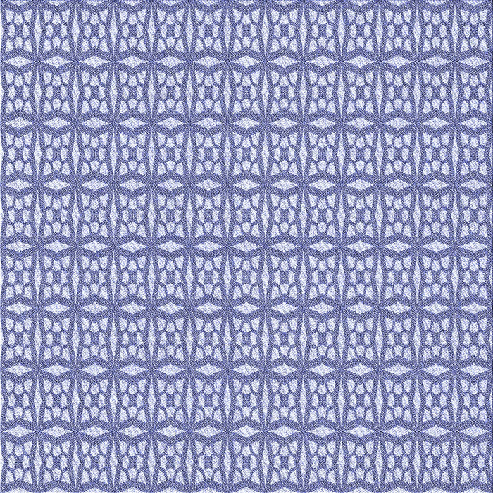 Round Machine Washable Transitional Periwinkle Purple Rug, wshpat673blu