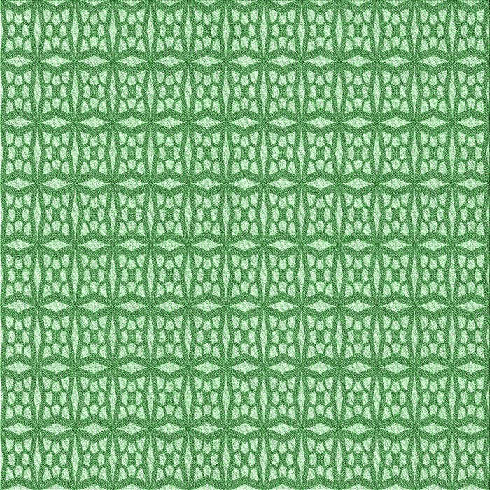 Round Patterned Pastel Green Rug, pat673grn