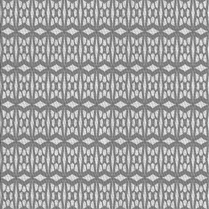 Patterned Platinum Silver Gray Rug, pat673gry