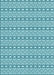 Machine Washable Transitional Blue Rug, wshpat673lblu