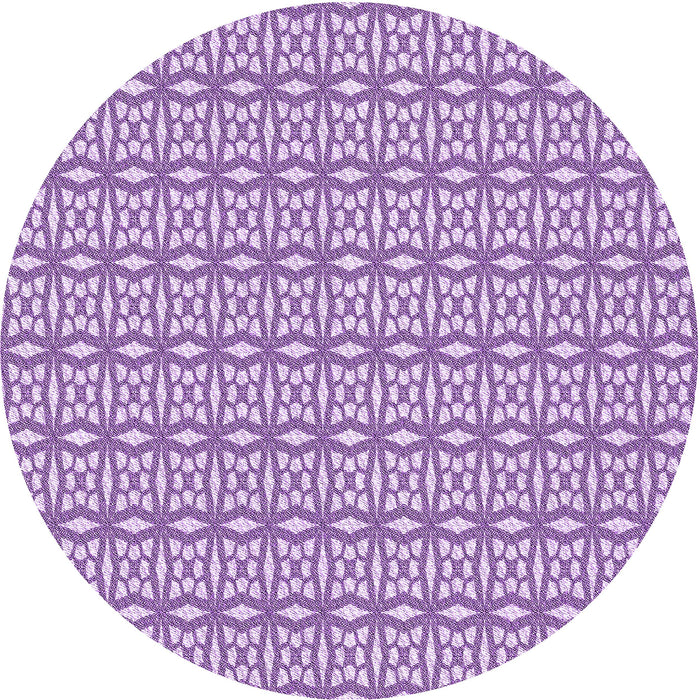 Square Machine Washable Transitional Mauve Purple Rug in a Living Room, wshpat673pur