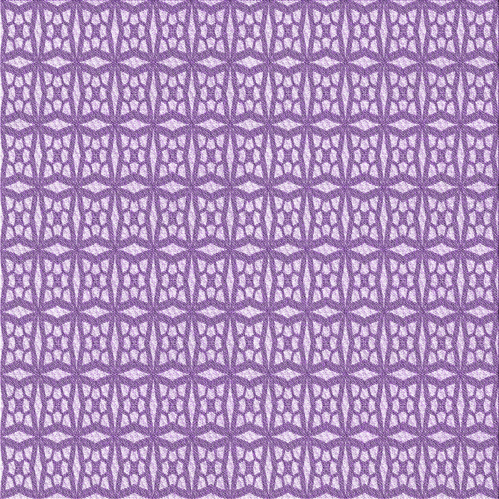 Round Patterned Mauve Purple Rug, pat673pur