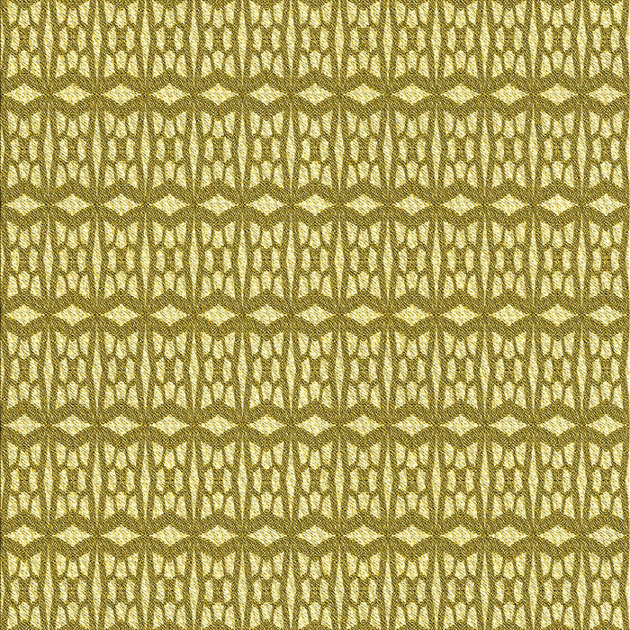 Patterned Dark Golden Brown Rug, pat673yw