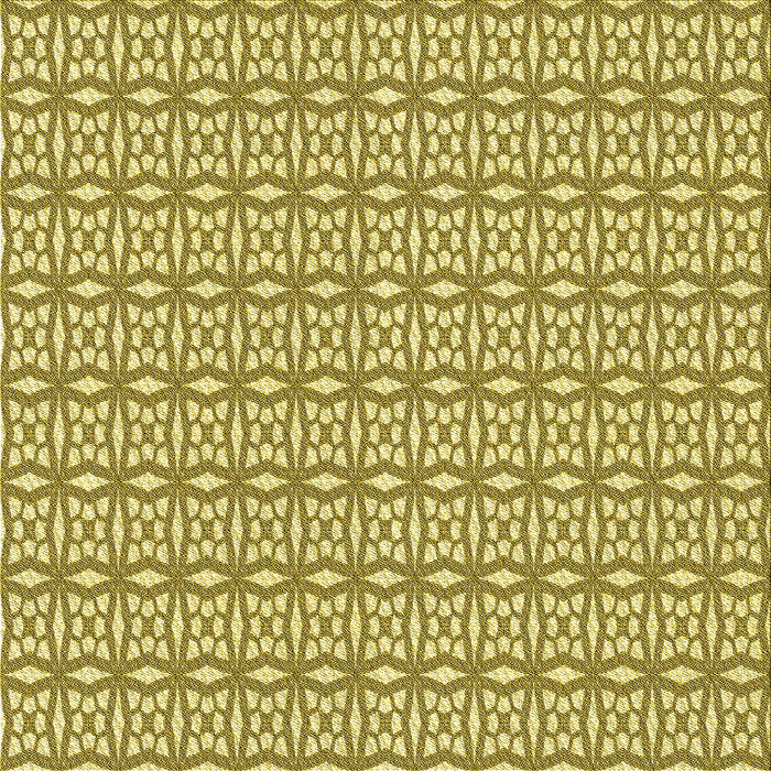 Round Machine Washable Transitional Dark Golden Brown Rug, wshpat673yw