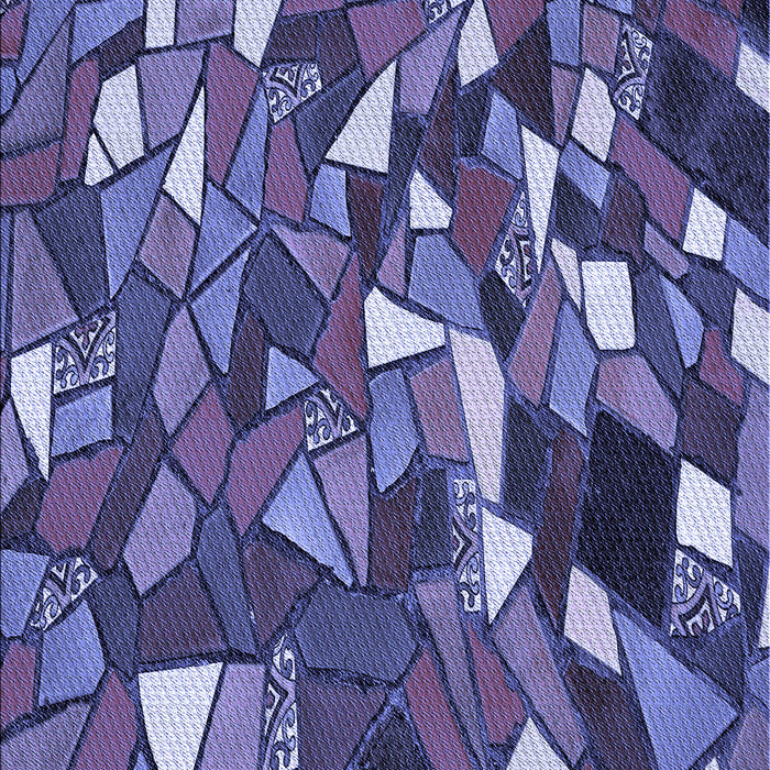 Machine Washable Transitional Blue Rug, wshpat676blu