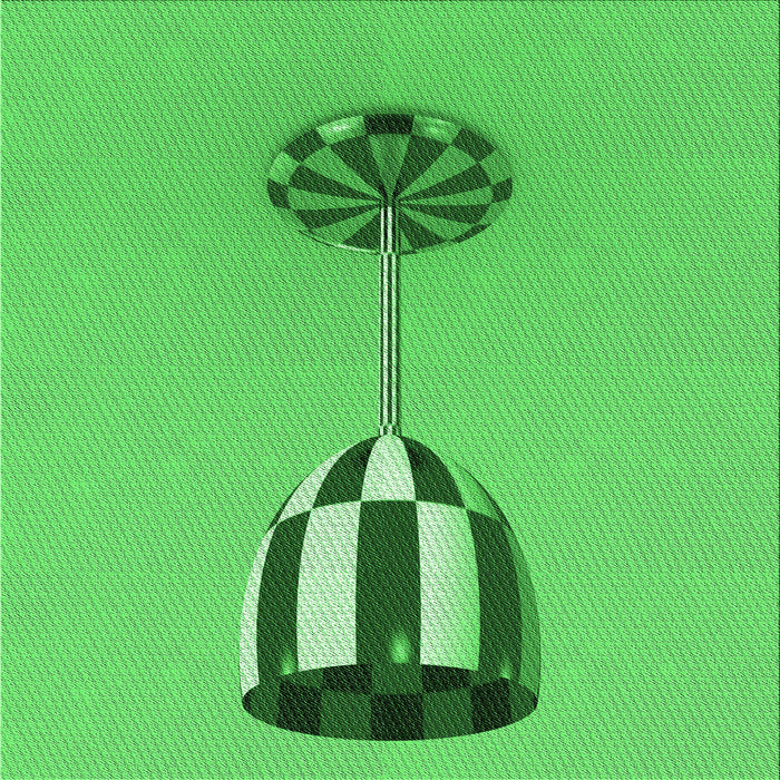 Round Machine Washable Transitional Neon Green Rug, wshpat679grn