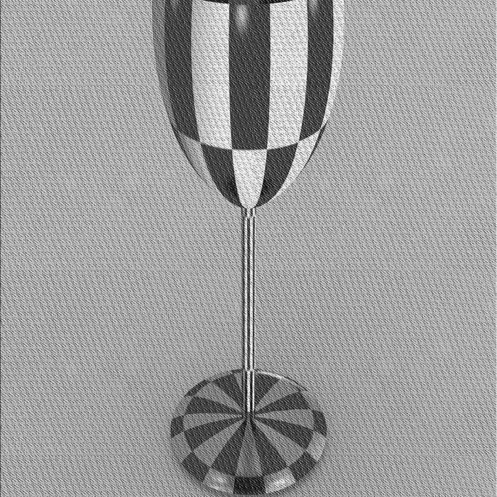 Machine Washable Transitional Platinum Gray Rug, wshpat679gry