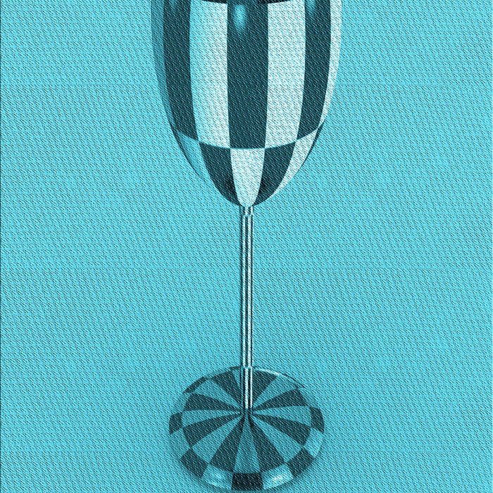 Machine Washable Transitional Dark Turquoise Green Rug, wshpat679lblu