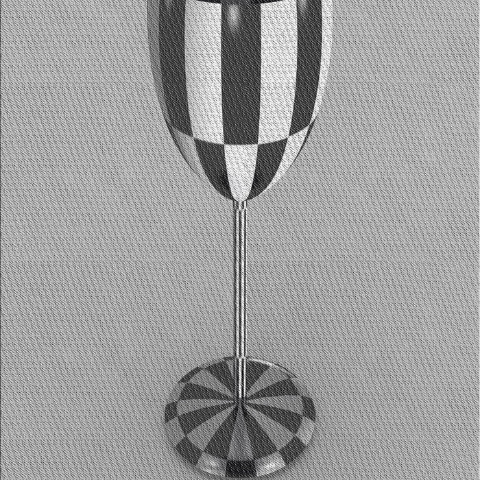 Patterned Gray Novelty Rug, pat679