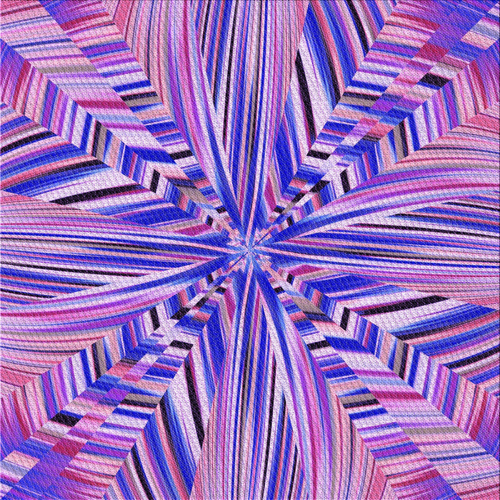 Round Machine Washable Transitional Blue Violet Purple Rug, wshpat680pur