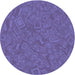 Square Patterned Amethyst Purple Rug, pat681blu