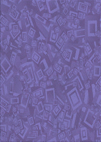 Machine Washable Transitional Amethyst Purple Rug, wshpat681blu