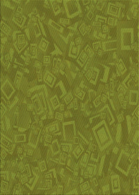 Machine Washable Transitional Pistachio Green Rug, wshpat681grn