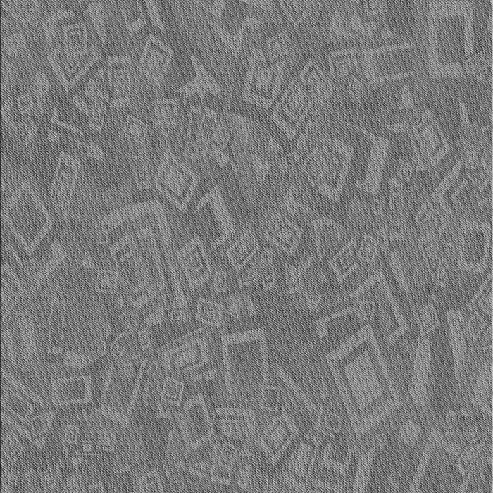 Machine Washable Transitional Ash Gray Rug, wshpat681gry