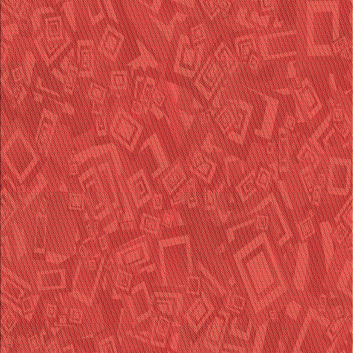 Patterned Red Rug, pat681org