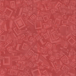 Sideview of Machine Washable Transitional Red Rug, wshpat681