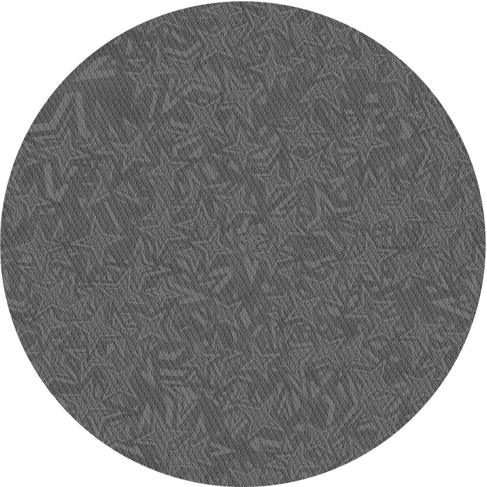 Square Patterned Platinum Gray Rug, pat682gry