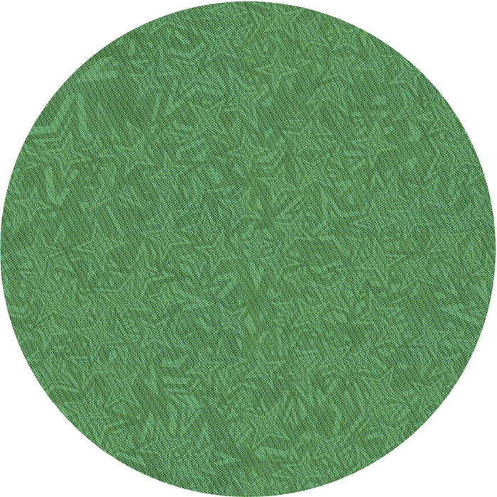 Square Patterned Forest Green Rug, pat682lblu