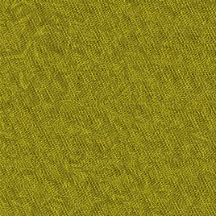 Round Machine Washable Transitional Dark Yellow Green Rug, wshpat682yw