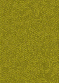 Machine Washable Transitional Dark Yellow Green Rug, wshpat682yw