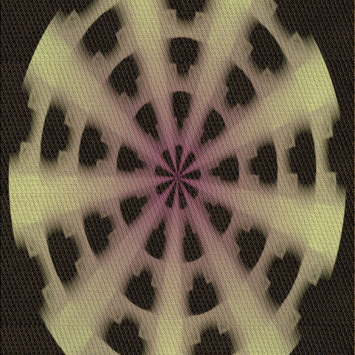 Patterned Copper Brown Rug, pat683brn