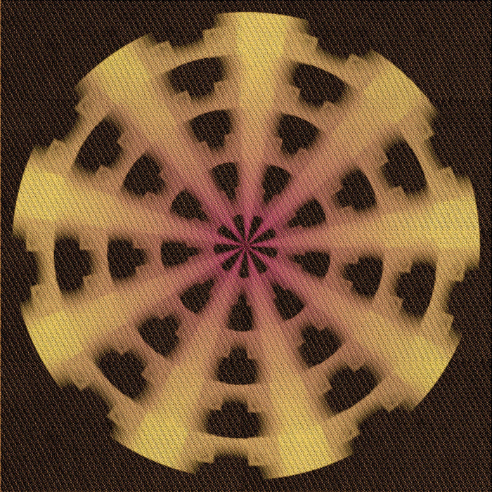 Round Machine Washable Transitional Night Red Rug, wshpat683org