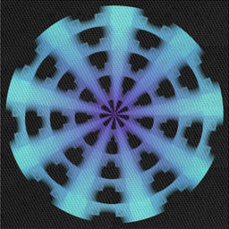 Sideview of Machine Washable Transitional Midnight Gray Rug, wshpat683