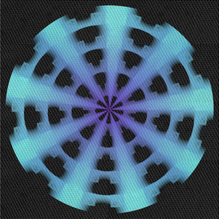 Sideview of Machine Washable Transitional Midnight Gray Rug, wshpat683