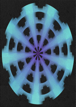 Machine Washable Transitional Midnight Gray Rug, wshpat683