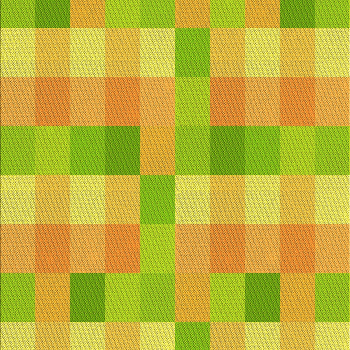 Patterned Green Rug, pat684yw