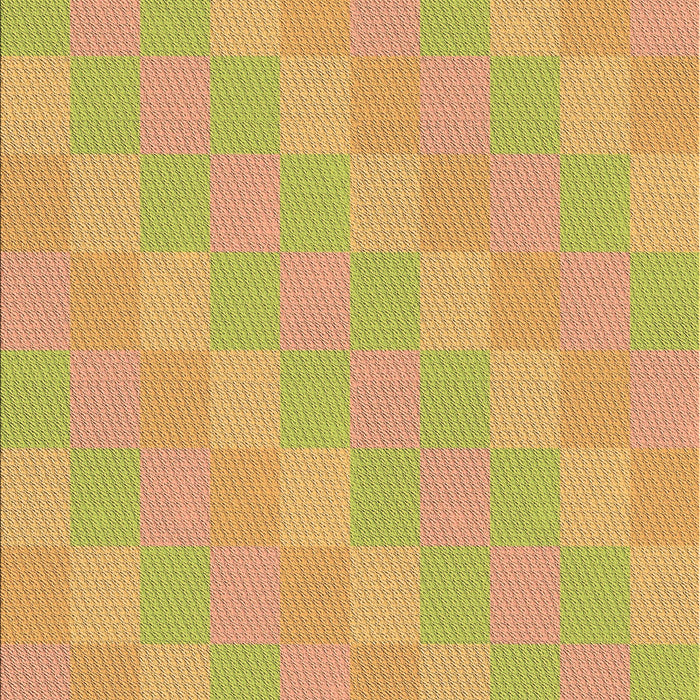 Patterned Orange Rug, pat685brn