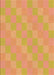 Patterned Orange Rug, pat685org