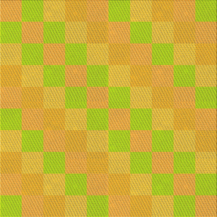 Round Machine Washable Transitional Neon Yellow Green Rug, wshpat685yw