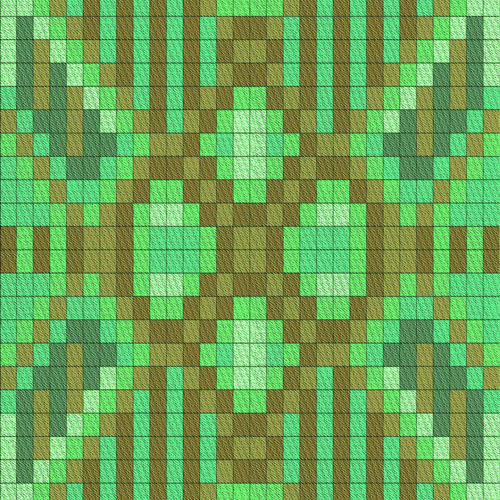 Patterned Neon Green Rug, pat686grn