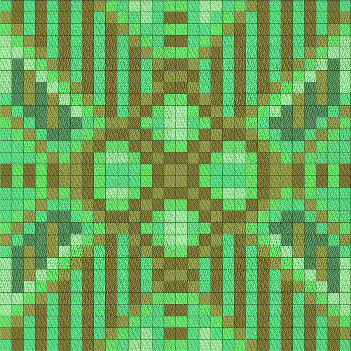 Round Patterned Neon Green Rug, pat686grn