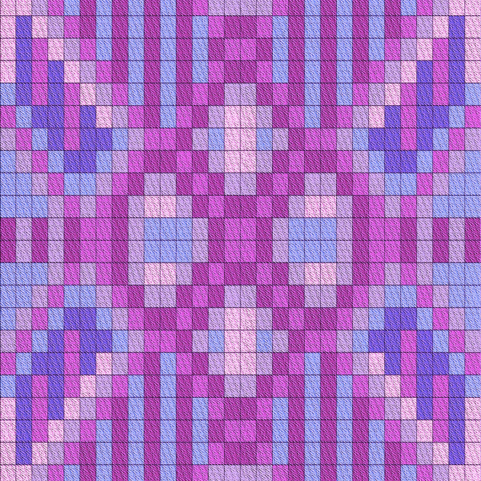 Patterned Purple Mimosa Purple Rug, pat686pur