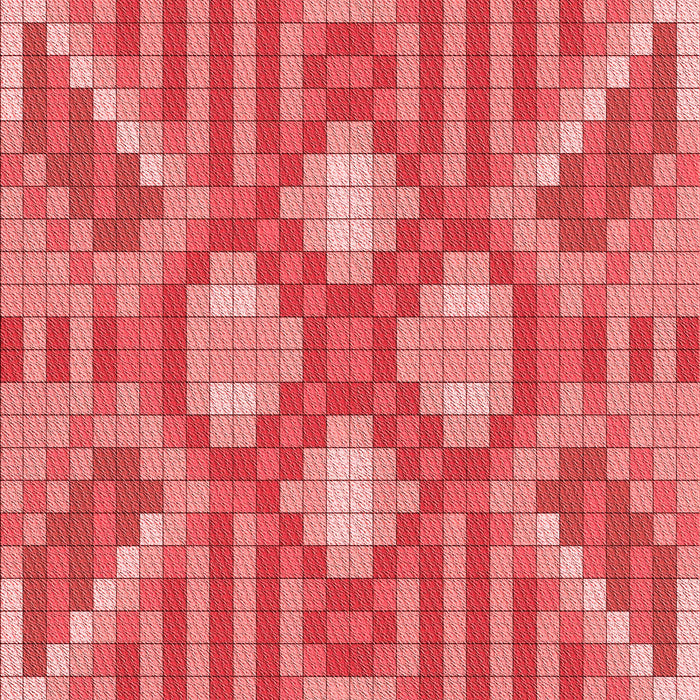 Patterned Red Rug, pat686rd