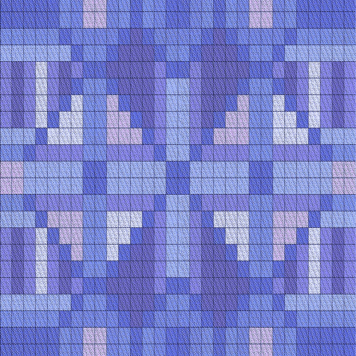 Patterned Sky Blue Rug, pat687blu