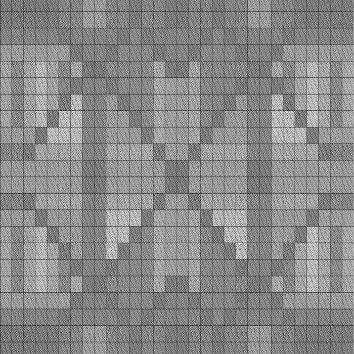 Patterned Dark Gray Rug, pat687gry